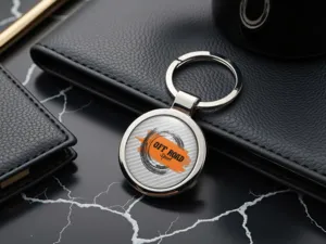 Personalized Keyfob Custom Photo Domed